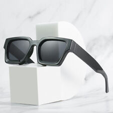 Óculos de sol clássico quadrado armação grossa HIP HOP masculino feminino retrô óculos de sol UV400 comprar usado  Enviando para Brazil