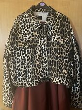 Asos leopard denim for sale  BIRMINGHAM