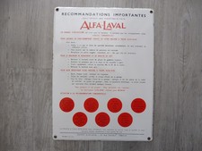 Rare plaque emaillee d'occasion  Saint-André-les-Vergers