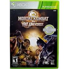 Mortal Kombat Vs. DC Universe Platinum Hits - Microsoft Xbox 360 Pristine comprar usado  Enviando para Brazil