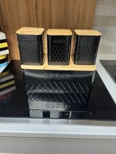 Black bread bin for sale  CHELMSFORD