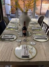 Mirrored embellished placemats for sale  GLOUCESTER