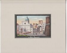 Gouache antica napoli usato  Roma