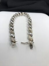 Pulsera Milor Vintage 7,5"" Plata Esterlina Damas Estilo San Marco 20,3 Gr segunda mano  Embacar hacia Argentina