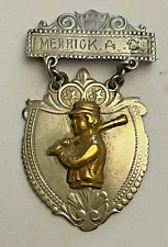 Usado, PIN MEDALLA TROFEO 1903 "PLATA Y LATÓN" ANTIGUO NIVEL DE BÉISBOL - segunda mano  Embacar hacia Argentina