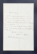 Alphonse daudet lettre d'occasion  Paris XI