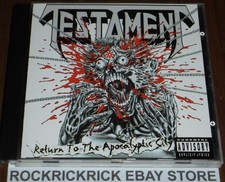 TESTAMENTO - RETORNO À CIDADE APOCALÍPTICA -6 FAIXAS CD EP- ATLANTIC 7567-82487-2 comprar usado  Enviando para Brazil