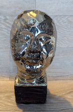 Silver man bust for sale  DEWSBURY