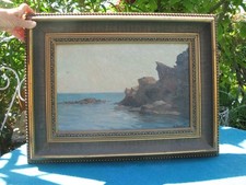 Tableau huile toile d'occasion  Douarnenez