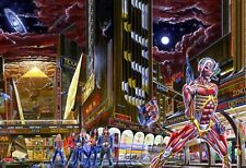 NOVO IRON MAIDEN Apanhado em Algum Lugar no Tempo ENORME 3x5 Pés Cartaz Tapeçaria Bandeira Bandeira comprar usado  Enviando para Brazil