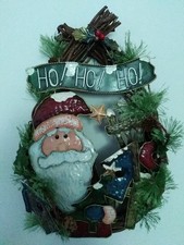 Christmas wood wreath for sale  Fowler