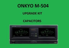 Amplificador de potencia ONKYO M-504 KIT DE REPARACIÓN - todos los condensadores comprar usado  Enviando para Brazil