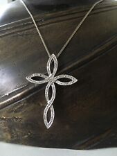 Kreuz kette brillanten gebraucht kaufen  Bönningstedt