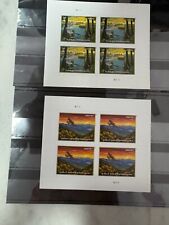 Folha Everglades & Mountains dos EUA de 4 em estado quase perfeito, muito bom estado, Scott #5751/2 Fedex grátis comprar usado  Enviando para Brazil
