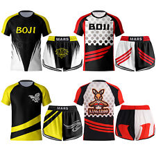 Moletom infantil masculino fantasia camiseta e shorts camisa de treinamento com parte inferior luta comprar usado  Enviando para Brazil