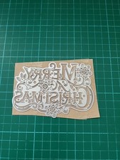 merry christmas craft dies for sale  NEWPORT