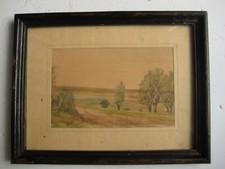 Altes aquarell bild gebraucht kaufen  Dessau-Roßlau