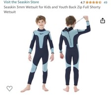 Wetsuit kids 3mm for sale  Dallas