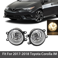 Ajuste para 2017-2018 Toyota Corolla IM para-choque dianteiro faróis de neblina halógenos lâmpadas LH+RH comprar usado  Enviando para Brazil