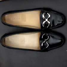 Mocassins cuir glaçé d'occasion  Paris XV