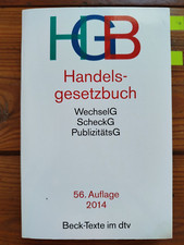 Hgb handelsgesetzbuch auflage gebraucht kaufen  Lichtenstein