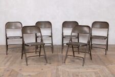 Vintage metal chairs for sale  BURNTWOOD