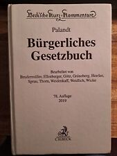 Palandt bgb 78 gebraucht kaufen  Halle