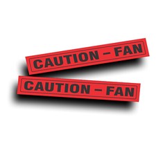 Caution fan sml for sale  Mentor