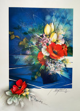 Coquelicots bouquet fleurs d'occasion  Pluvigner
