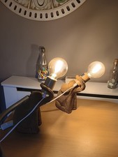 Wicker elephant lamps for sale  LEEDS