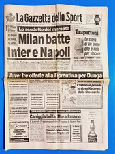 GAZZETTA DELLO SPORT 3 de julho de 1989 KATANEC-MARADONA-LUPA vence Palio Di Siena comprar usado  Enviando para Brazil