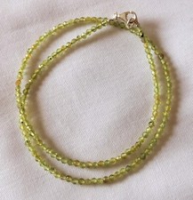 Facettierte peridot kette gebraucht kaufen  Heiligenhaus