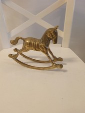 Brass vintage rocking for sale  PRENTON