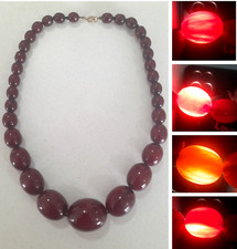 Vintage cherry bakelite for sale  BATHGATE