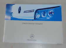Libretto/Libretto di Manutenzione Mercedes Benz Bus Conecto O 345/O 345 G 7/2003 comprar usado  Enviando para Brazil