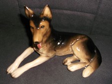 Porzellan schäferhund schwarz gebraucht kaufen  Hettstadt