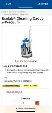 Ecolab cleaning caddy for sale  Stockton