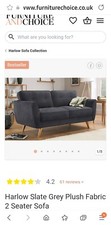 Seater sofa slate for sale  ROCHFORD