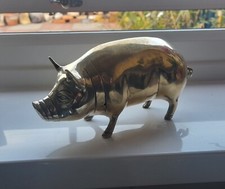 Vintage brass pig for sale  BERWICK-UPON-TWEED