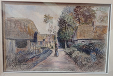 Dessin ancien paysage d'occasion Dessin ancien paysage d'occasion  Vannes