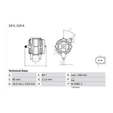 Cashback bosch alternator for sale  BIRMINGHAM