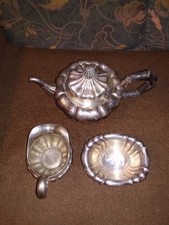 Kaffeeservice teeservice silbe gebraucht kaufen  Kiel