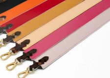Bolsa de mão de lona + couro de substituição ombro alça larga 3,8cm 1,5" comprar usado  Enviando para Brazil