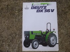 Prospectus tracteur deutz d'occasion  Onet-le-Château