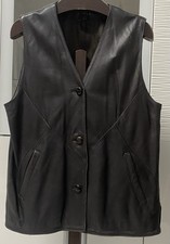Damen leder weste gebraucht kaufen  Rostock