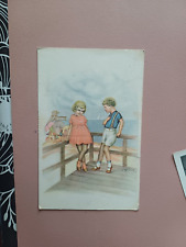 Cartolina illustratore collino usato  Arezzo