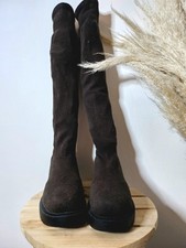 Socken stiefel dunkelbraun gebraucht kaufen  Simbach a.Inn