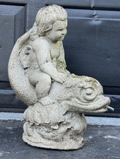 Vintage concrete cherub for sale  Bensalem