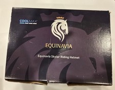 Capacete equestre Equinavia Skylar capacete de equitação com aberturas de fluxo de ar P/M comprar usado  Enviando para Brazil