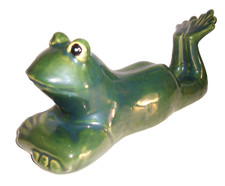 Großer frosch keramik gebraucht kaufen  Bückeburg
